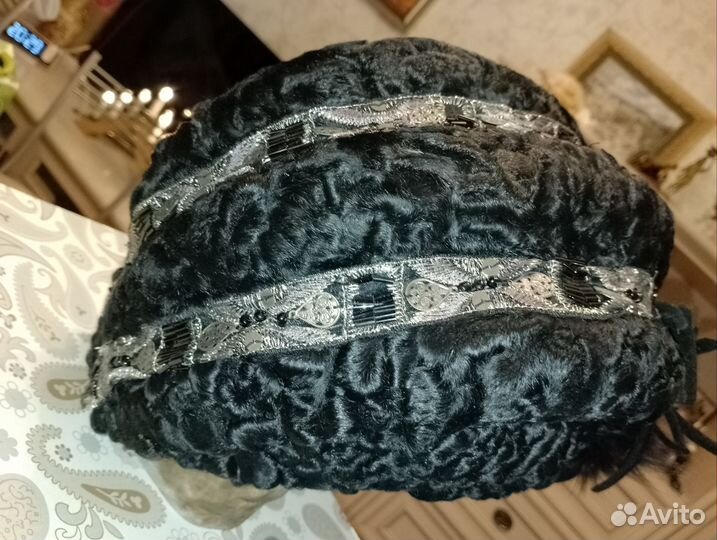 Шапка каракуль от Нины Морозовой