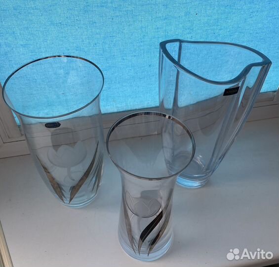 Ваза для цветов богемия