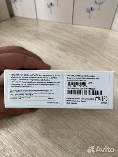 Airpods 3 luxe копия наушники