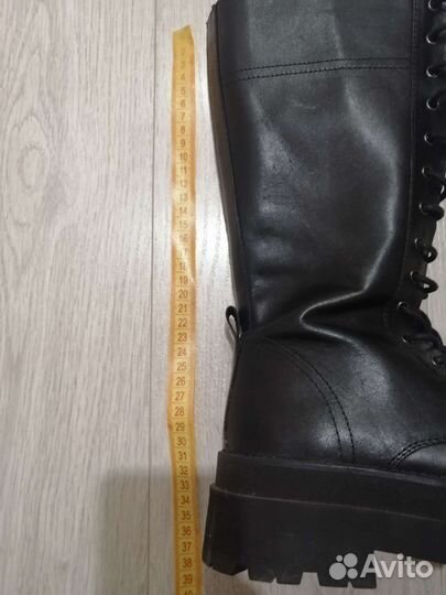 Женские сапоги из натуральной кожи