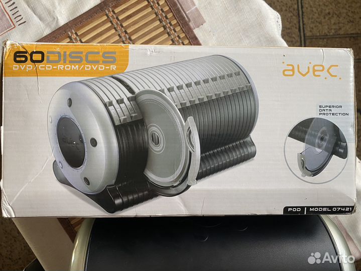 Бокс для CD, DVD дисков