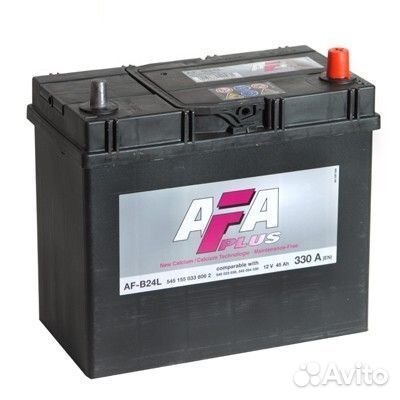 Аккумулятор AFA 45 А/ч 545155 AF обр выс узк кл 23