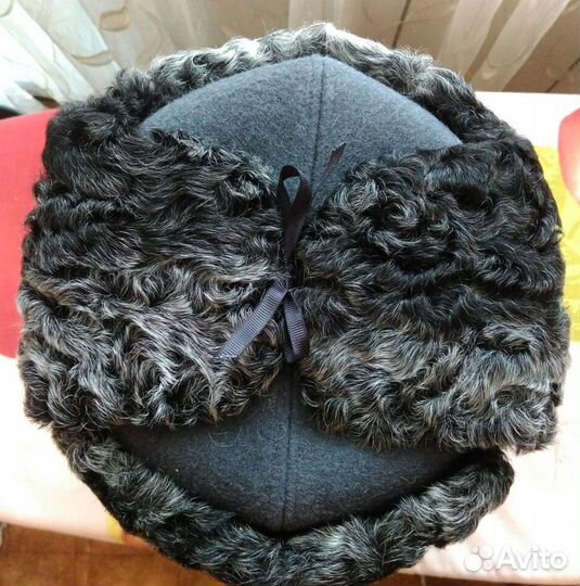 Шапка-ушанка каракуль военная (новая)