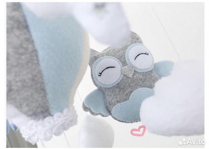 Мобиль из фетра