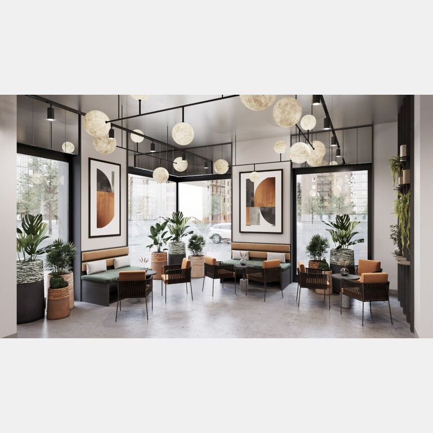 1-к. апартаменты, 37 м², 5/24 эт.