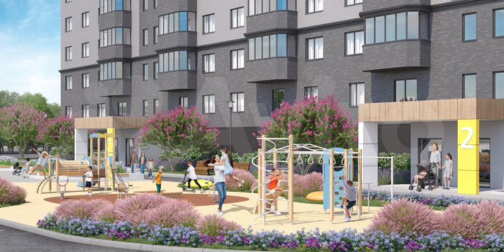 3-к. квартира, 81,4 м², 6/9 эт.