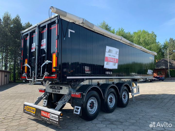 Полуприцеп зерновоз Zaslaw 50 м3, 2023