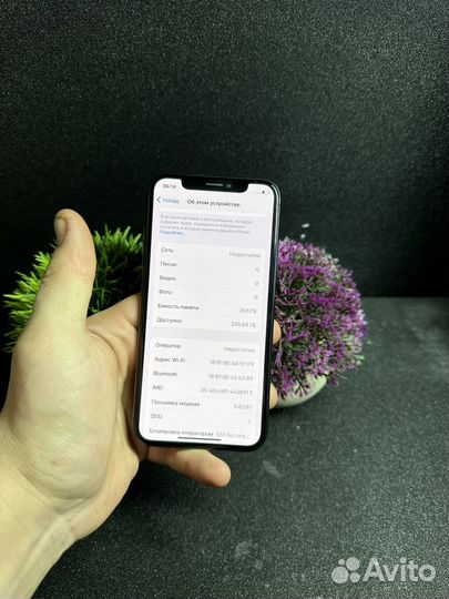 iPhone X, 256 ГБ
