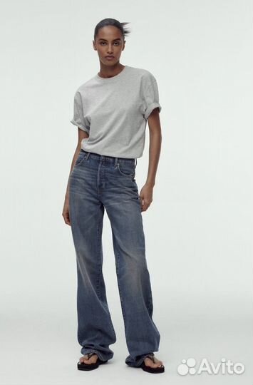 Джинсы Zara Low-Rise Jeans, новые, EUR 40
