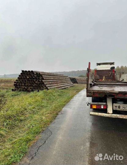 Труба 325х7 мм б/у в котлован