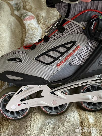 Ролики rollerblade 44 на механической застёжке