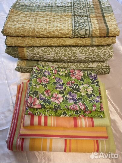 Постельное белье, плед, полотенца банные