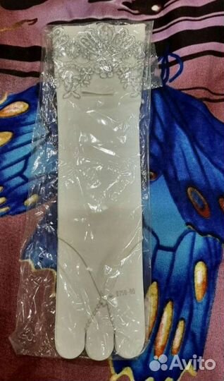 Перчатки свадебные