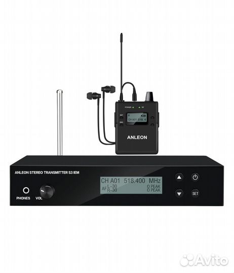 Ушной мониторинг Anleon S3