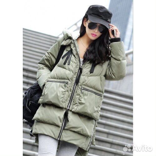 Пуховик трансформер женский