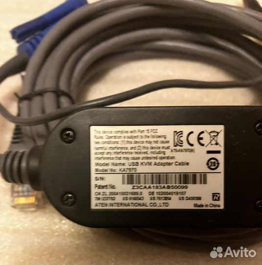 KVM-кабель Aten Altuscn 5м, KA7970