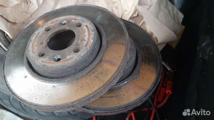 Тормозные диски на Renault Scenic II