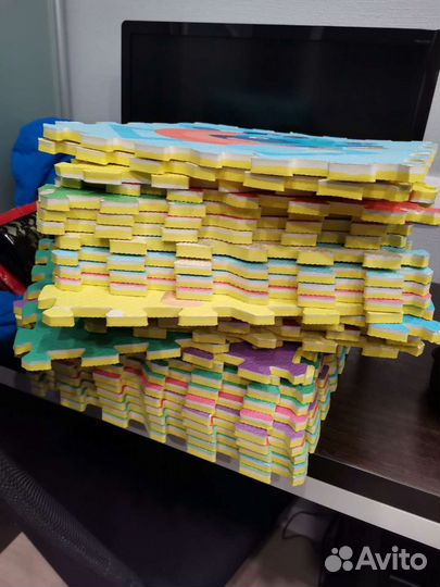 Мягкий коврик пазл