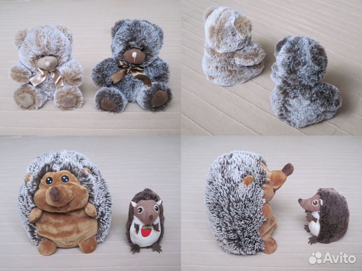 Развивающий крокодил и другие мягкие игрушки