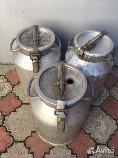 Фляга алюминиевая бу 40л