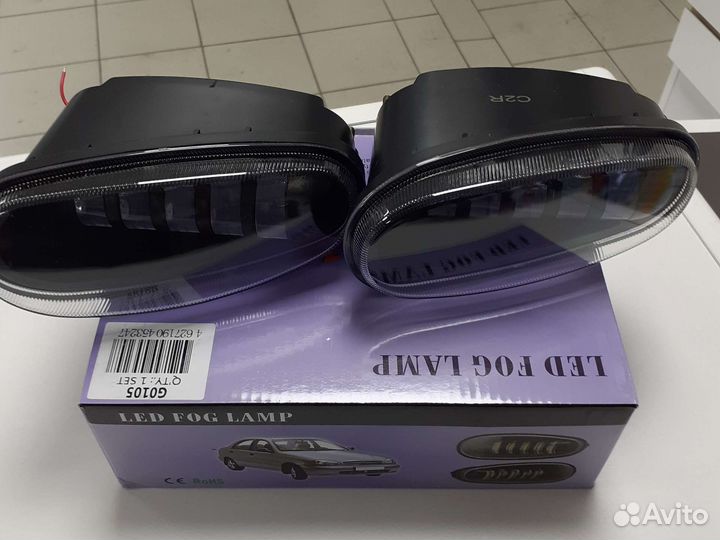 Противотуманные фары шевроле ланос (птф)