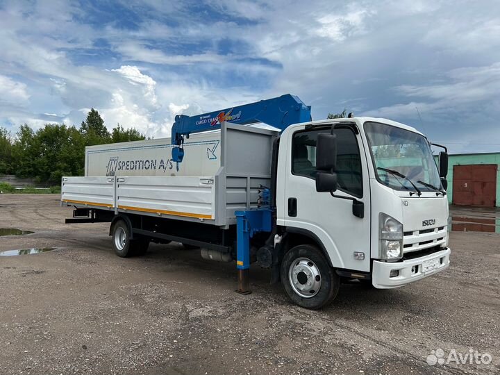 Isuzu NQR90 с КМУ, 2014