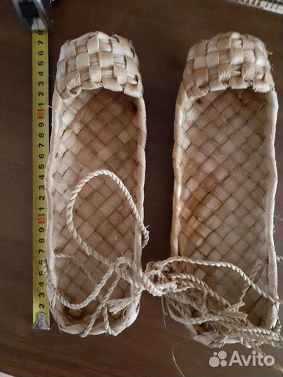 Лапти из лыка