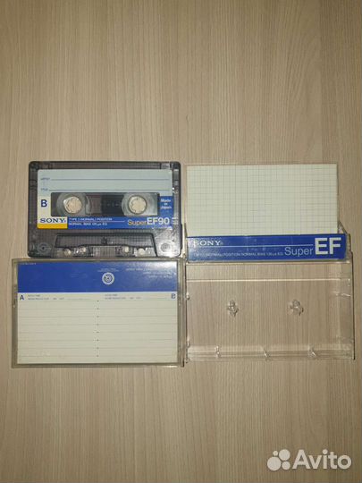 Аудиокассеты sony ef90