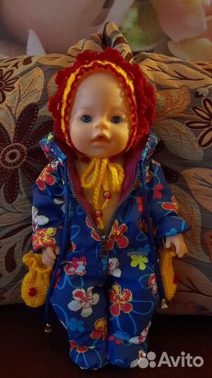 Одежда для куклы/пупса.42-45 см.Беби борн