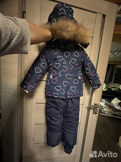 Зимний костюм для девочки