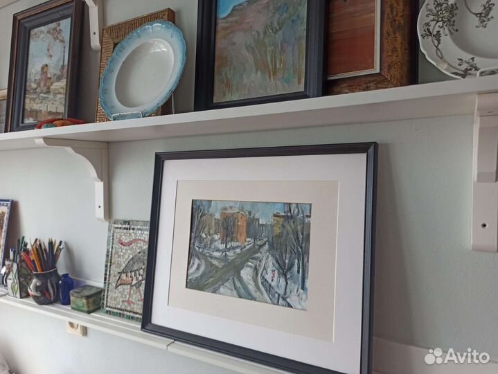 Картина городской пейзаж 