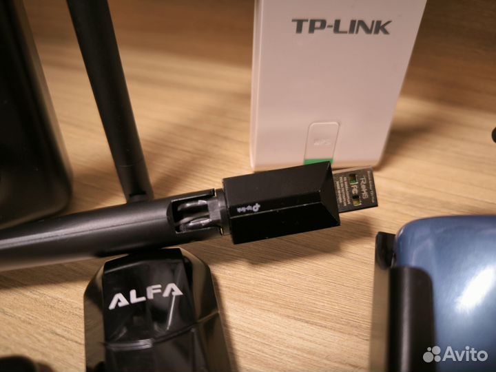 Wi-Fi USB адаптер Alfa, TP-Link