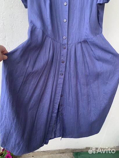 Платье летнее льняное