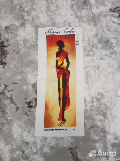 Готовая работа Магия канвы Амака