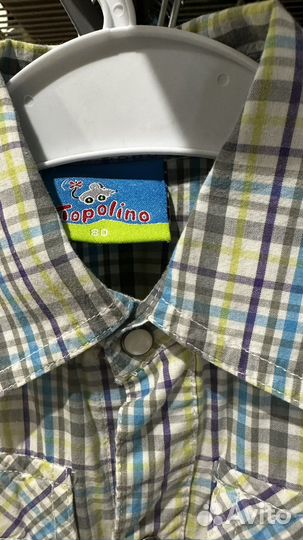 Рубашка на мальчика. 80 размер