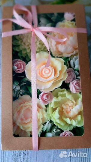 Мыло в крафт-коробке