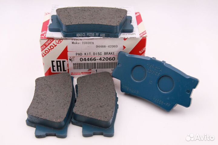 Колодки тормозные задние Toyota RAV4