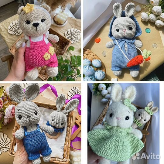 Вязанные игрушки