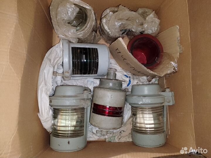 Катерные ходовые огни. Новые. СССР