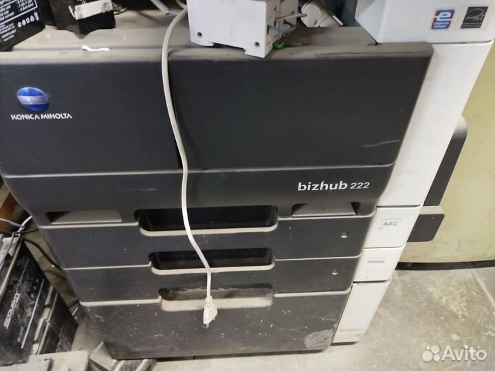 Konica Minolta bizhub 222 черно-белый мфу