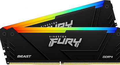 Оперативная память Kingston Fury Beast DDR4 RGB 2x