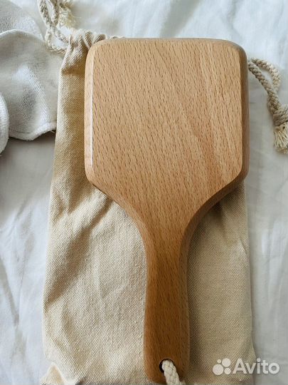 Щетка массажная и хлопковые диски hm набором