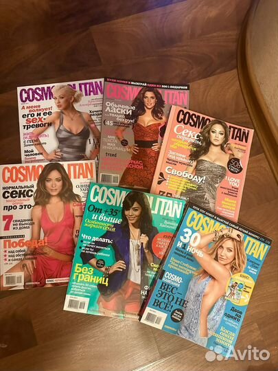 Журналы cosmopolitan космополитан 2011г,2014-2019