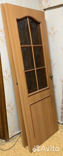 Двери межкомнатные деревянные со стеклом