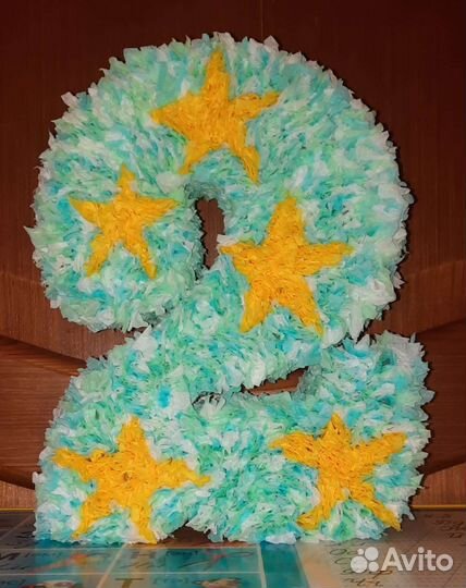 Цифра 2 на день рождения