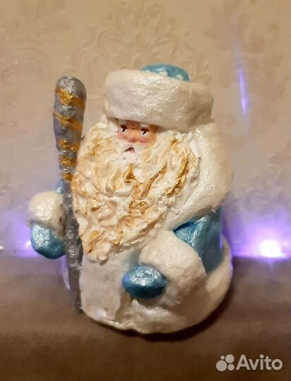 Дед морозик (ватная игрушка)