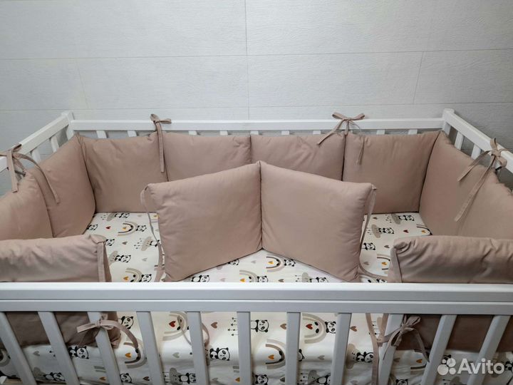 Бортики в детскую кроватку