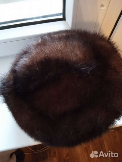 Шапка норковая женская