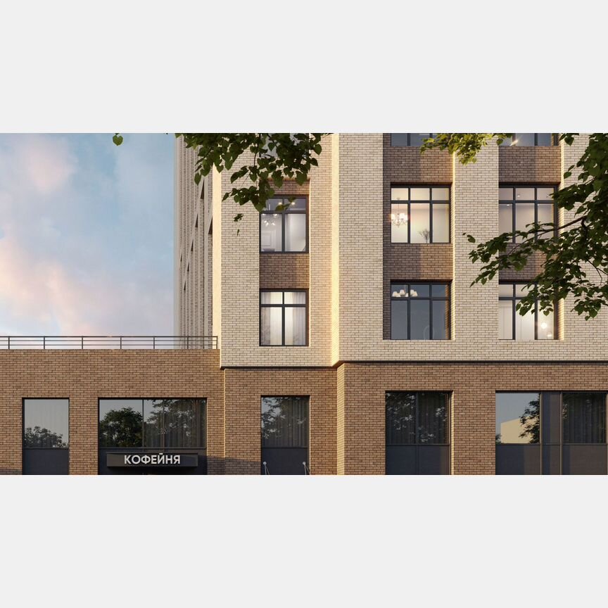 2-к. квартира, 65,4 м², 10/12 эт.