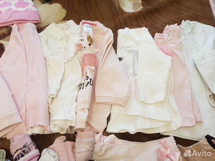 Вещи на девочку 68-80